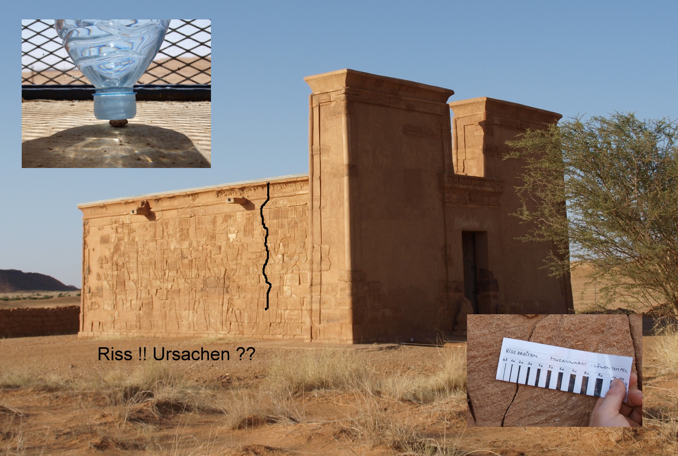 Löwentempel in Musawwarat / Nordsudan